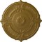 Ekena Millwork Attica Ceiling Medallion (Fits Canopies up to 3 3/4"), Hand-Painted Gold, 39 1/2"OD x 2 1/2"P CM39ATGLS - alternate 1